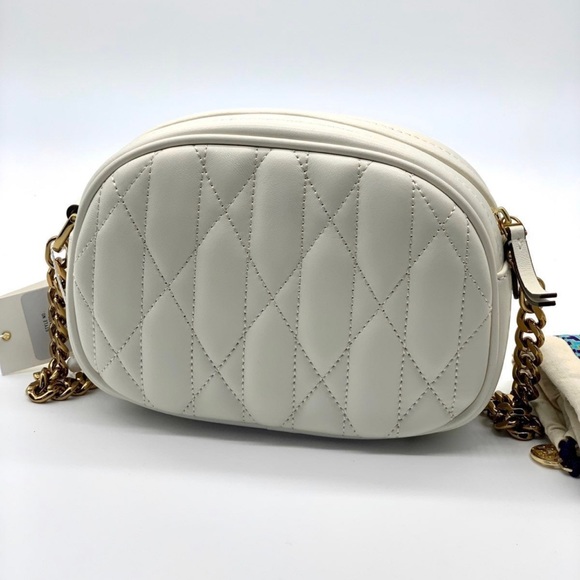 Tory Burch KIRA CHEVRON  FLORAL CAMERA BAG - Picture 8 of 10